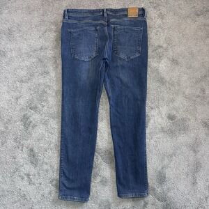DU/ER L2X Slim Fit Jeans Men's 34x32  (33X30) Blue Denim Pants Comfort Stretch
